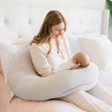 La Bebe™ Maternity Pillow Cotton Sì -Duo Art.00608159 Nordic Hills. Daudzfunkcionāls spilvens/pakavs grūtniecēm, ar memory foam