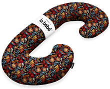 La Bebe™ Maternity Pillow Cotton Sì -Duo Art.40579838 Nordic Florals. Daudzfunkcionāls spilvens/pakavs grūtniecēm, ar memory foam
