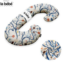 La Bebe™ Maternity Pillow Cotton Sì -Duo Art.50608147 Nordic Branches. Daudzfunkcionāls spilvens/pakavs grūtniecēm, ar memory foam