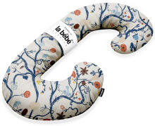 La Bebe™ Maternity Pillow Cotton Sì -Duo Art.50608147 Nordic Branches. Daudzfunkcionāls spilvens/pakavs grūtniecēm, ar memory foam
