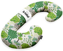 La Bebe™ Maternity Pillow Cotton Sì -Duo Art.20608166 Nordic Forest. Daudzfunkcionāls spilvens/pakavs grūtniecēm, ar memory foam