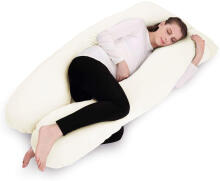 La Bebe™ Cushy Maternity Pillow Art. 80579822 Nordic Stones. Multifunctional Pregnancy Pillow (U-Shaped), Polyester Fiber Filling, 155×80 cm