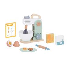 TOOKY TOY Wooden Mixer Pastel Set Accessories