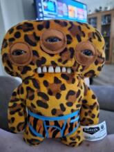 Fuggler Annoyed Alien (Leopard) 23cm - Exclusive Underoo Mcgoo by ZURU- ginger, kids soft toy