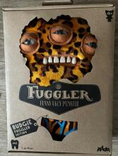 Fuggler Annoyed Alien (Leopard) 23cm - Exclusive Underoo Mcgoo by ZURU- ginger, kids soft toy