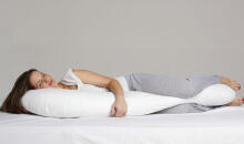La Bebe™ Easy Maternity Pillow Art. 60608156 Nordic Bloom. Memory Foam 135 x 40 cm
