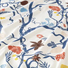 La Bebe™ Flopsy Pillow Art.50608147 Nordic Branches. Cotton Nursing Maternity, 180 см