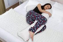 La Bebe™ Flopsy Pillow Art.70608146 Nordic Seeds. Cotton Nursing Maternity grūtnieču pakaviņš spilvens ar pārvalku [2 pārvalki], sintepona pildīšana,180 см