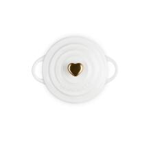 Mini Cocotte stoneware dish &Oslash;10cm white