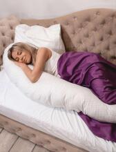 La Bebe™ Flopsy Pillow Art.40579838 Nordic Florals. Cotton Nursing Maternity Memory foam, 180 см