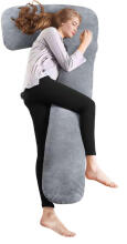 La Bebe™ Flopsy Pillow Art.20608166 Nordic Forest. Cotton Nursing Maternity Memory foam, 180 см