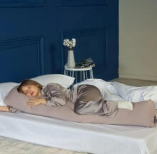 La Bebe™ Easy Maternity Pillow Art.80579836 Nordic Pebbles. 135 x 40 cm