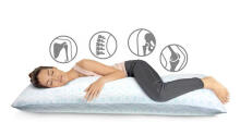 La Bebe™ Easy Maternity Pillow Art.80579836 Nordic Pebbles. 135 x 40 cm