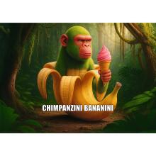 TREFL BRAINROT puzzle Chimpanzini Bananini, 200 pcs
