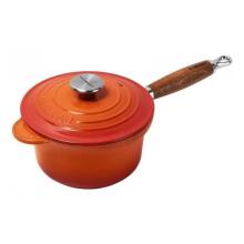 Čuguna mērces katliņš &Oslash;18cm / 1,8L oranžs
