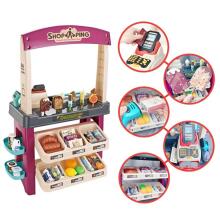 WOOPIE Supermarket Stand with Ice Cream and Sweets Light Sound + 55 Accessories