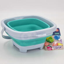 WOOPIE Foldable Square Bucket Blue