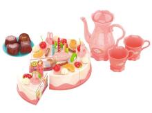 WOOPIE Birthday Cake Cutting Set Candles Teapot Cutlery + 83 pcs
