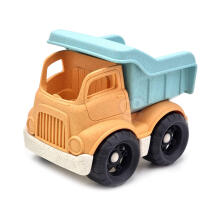 WOOPIE GREEN Sand Set in a Bucket with Car 11 pcs. BIODEGRADABLE ORGANIC MATERIAL
