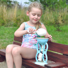 WOOPIE GREEN Sand Set with Reel and Watering Can 10 pcs. BIODEGRADABLE ORGANIC MATERIAL