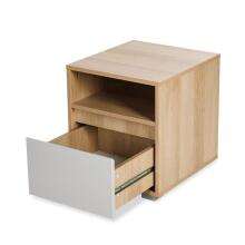 LITTLE SKY by KLUPŚ Nightstand DALIA beech-gray