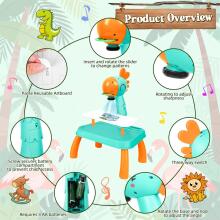 Kids World Drawing Projector Art.276168 projector table drawing table