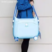 Multifunctional Children Luggage  Suitcase Art.276174 Violet  Чемодан-сиденье на колесах 3 в 1