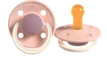 Rebael Round Latex Art.276193 Colour Mix Pacifier (nipple) made of 100% natural rubber 6+ months (2 pcs.)