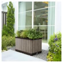 Deco Rectangle Planter Ashwood Flower Pot