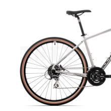 Kalnu velosipēds Rock Machine Crossride 300 Gloss Silver/Black/Grey (Rata izmērs: 29 Rāmja izmērs: M)