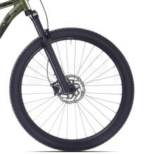 Kalnu velosipēds Rock Machine Blizz 10-29 Gloss Metallic Khaki/Pearl Black (Rata izmērs: 29 Rāmja izmērs: M)