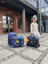 Solar System Suitcase Ride On Art.BC-KOS-002 3-in-1 suitcase on wheels