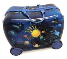 Cosmoss Suitcase Ride On Art.BC-KOS-004 3-in-1 suitcase on wheels