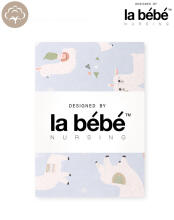 La bebe™ Cotton Nappy Wild life Art.156121 Dabīgas kokvilnas autiņš 78х72 cm