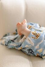 La bebe™ Cotton Nappy Wild life Art.156121 Dabīgas kokvilnas autiņš 78х72 cm
