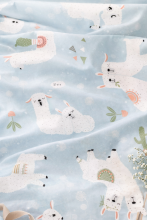 La bebe™ Cotton Nappy Wild life Art.156121 Dabīgas kokvilnas autiņš 78х72 cm