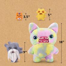 Fuggler Old Fogies 22 cm Plush Toy (Captain Cardiac) by ZURU - Funny Ugly Monster Cuddly Toy with Human-like Teeth, Crazy Collectible for Kids, Teens