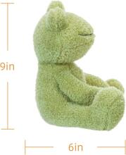 Apricot Lamb - Mīksta Rotaļlietu Varde 23cm Plīša Samta Mīksta Lieliski Piemērota Bērniem Zaļa Varde