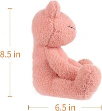 Apricot Lamb - Mīksta Rotaļlietu Varde 23cm Plīša Samta Mīksta Lieliski Piemērota Bērniem rozā varde