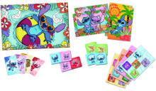 TREFL DISNEY STITCH 8in1 Mix&play набор настольных игр