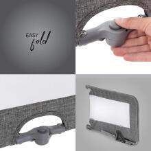 Hauck Sleep N Safe Plus XL Bed Art.277510 Grey Melange