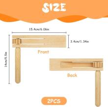 Wooden Ratchet Noise Maker Art.277523