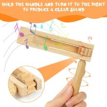 Wooden Ratchet Noise Maker Art.277523
