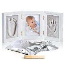 United Baby Picture Frame Imprint Set Art.277525 Hand and Foot print