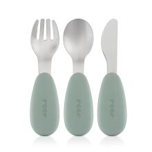 Reer Silicone Stainless Steel Cutlery Art.277532