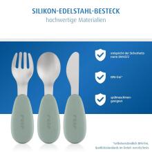 Reer Silicone Stainless Steel Cutlery Art.277532