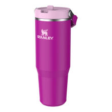Termokrūze ar salmiņu The IceFlow Flip Straw 2.0 Tumbler 0,89L violeta 