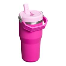 Termokrūze ar salmiņu The IceFlow Flip Straw 2.0 Tumbler 0,59L violeta 