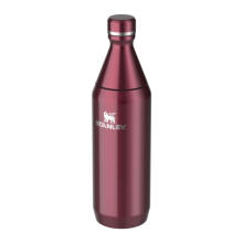 Thermos The All Day Slim Bottle 0.59L glossy dark red