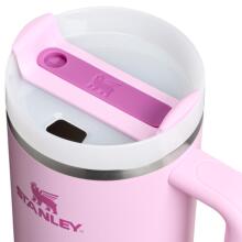 Thermo mug with straw The Quencher H2.O FlowState Tumbler 1.18L pink